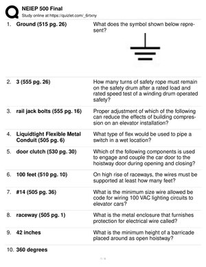 NEIEP 500 Final Exam Review | Questions and Answers | 100% Verified Correct