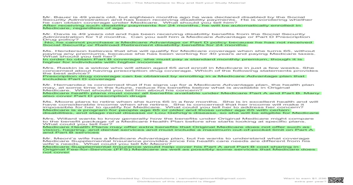AHIP 2026 Final Exam Answers