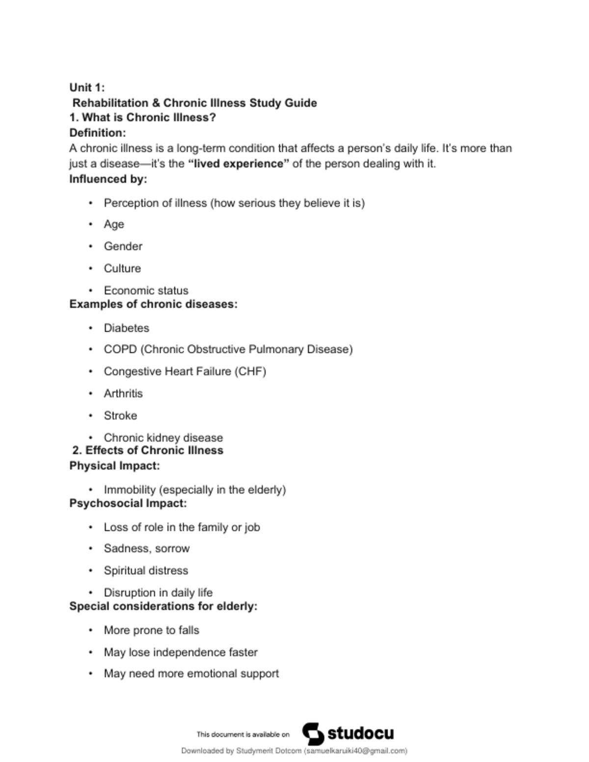 NU 185 exam 1 questions and answers latest update| Graded A+