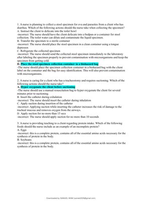 ATI Fundamentals Proctored Exam Questions and Answers with Detailed Rationales (Latest 2022–2023 Guide)
