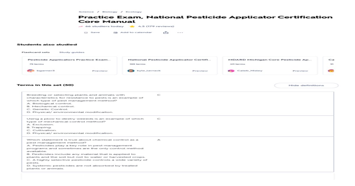 North Dakota Pesticide Applicator License Examination 2026