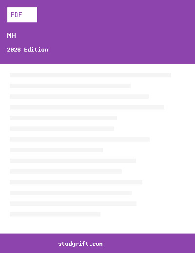 Psychiatric Mental Health Nursing PMHN 2026 Exam Prep Complete Questions
