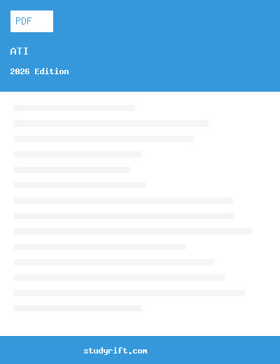 ATI Pharmacology Proctored Exam 2026 Complete 150 Questions Verified
