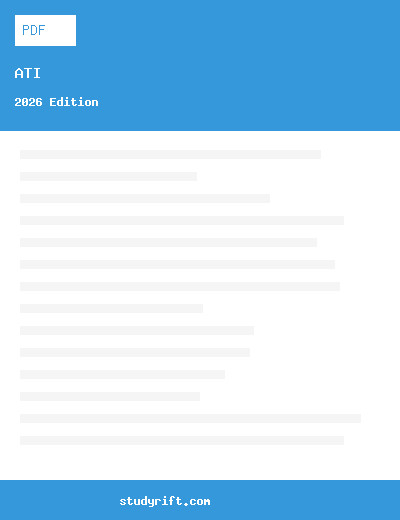 ATI Mental Health Proctored Exam 2026 Complete Questions and Answers
