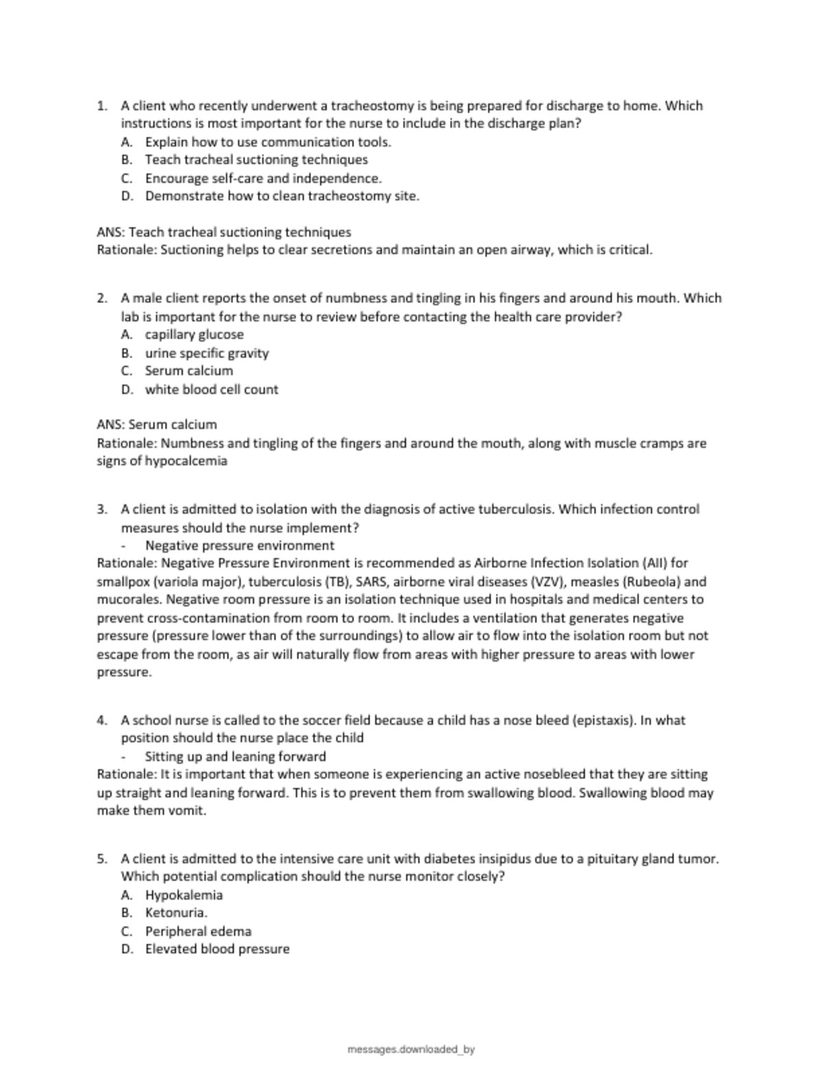 Evolve HESI Fundamentals Test Bank 2026 | Practice Questions, Answers & Rationales for Nursing Exam Success preview