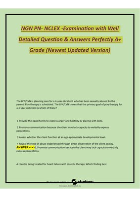 NCLEX Exam Prep 2026: Detailed Questions and Answers for Guaranteed Success