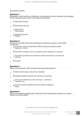 NRNP6665 Midterm Seraphim Complete Guide 2026