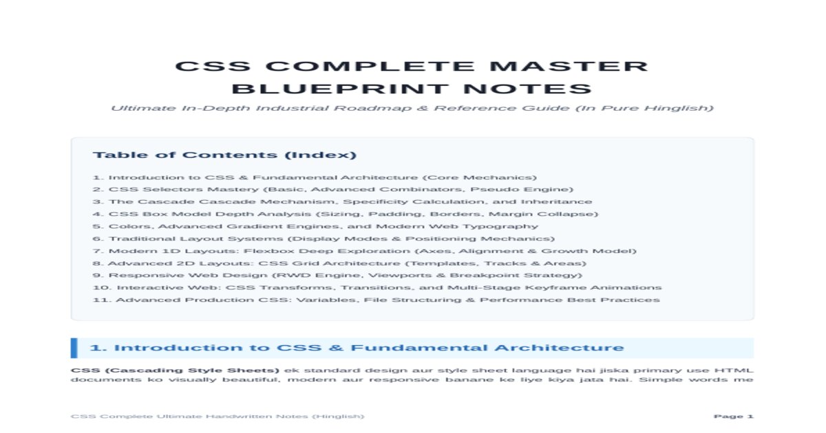 Css Notes  Coding