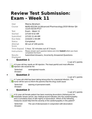 NURS 6521 Final Exam Study Guide | Advanced Pharmacology Review, Key Concepts & Practice Prep