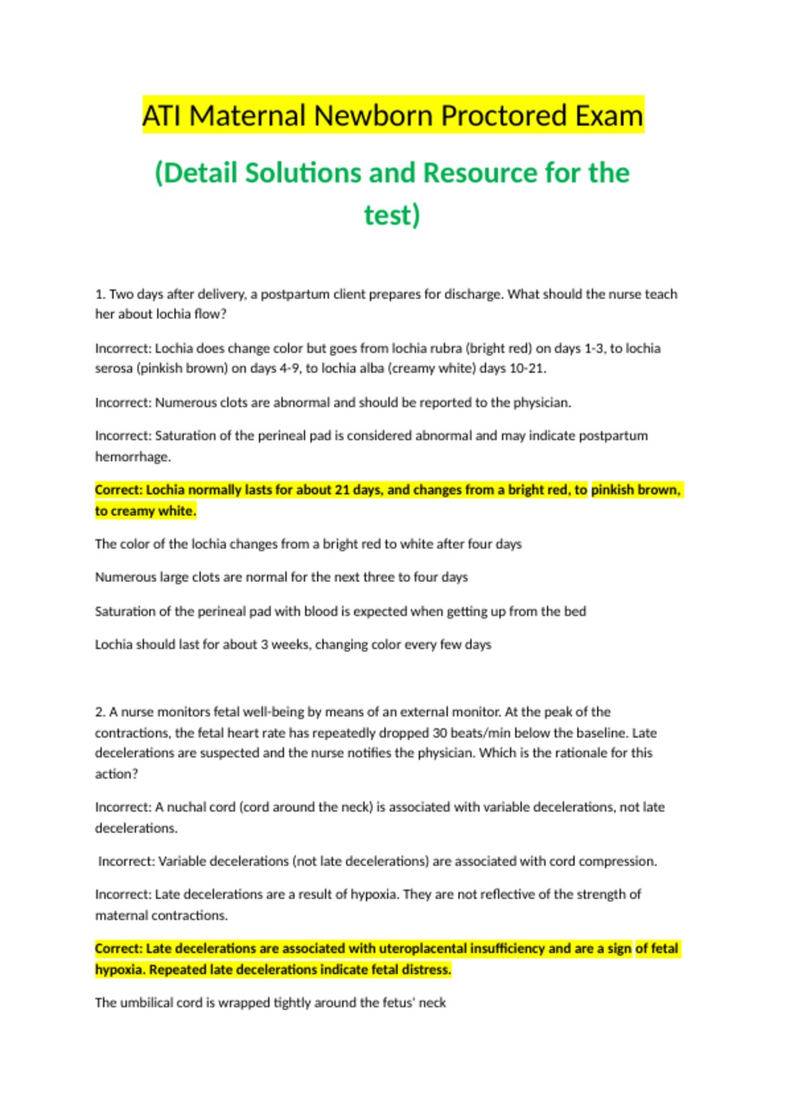 ATI PN Mental Health Proctored Exam with NGN 2023–2026 | 60 Questions and Answers